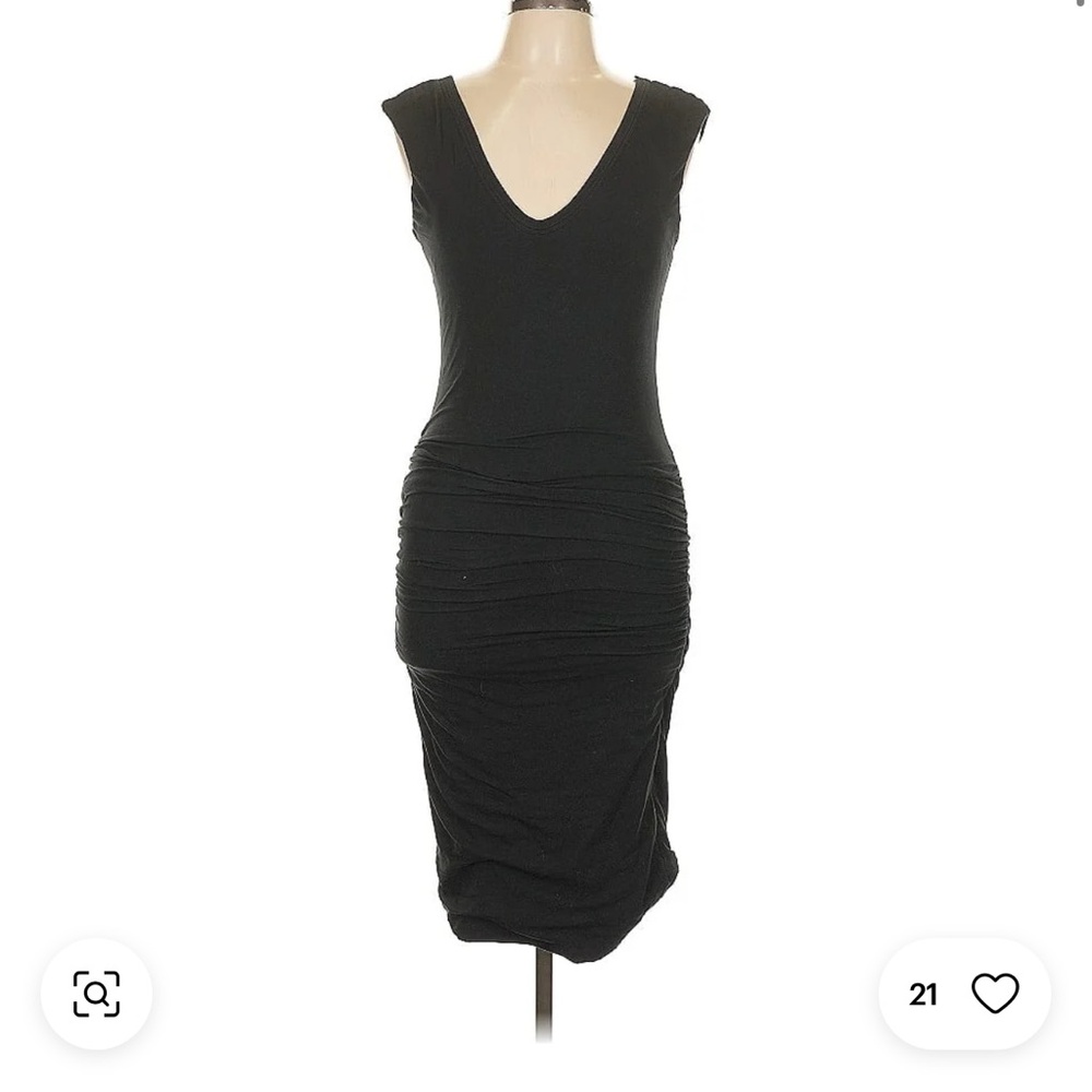 James Perse Ruched Bodycon Dresses - Picture 2 of 5